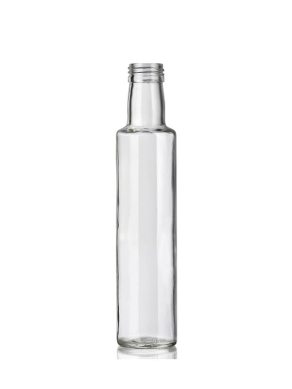 Dorica 250 ml şeffaf zeytinyağı şişesi